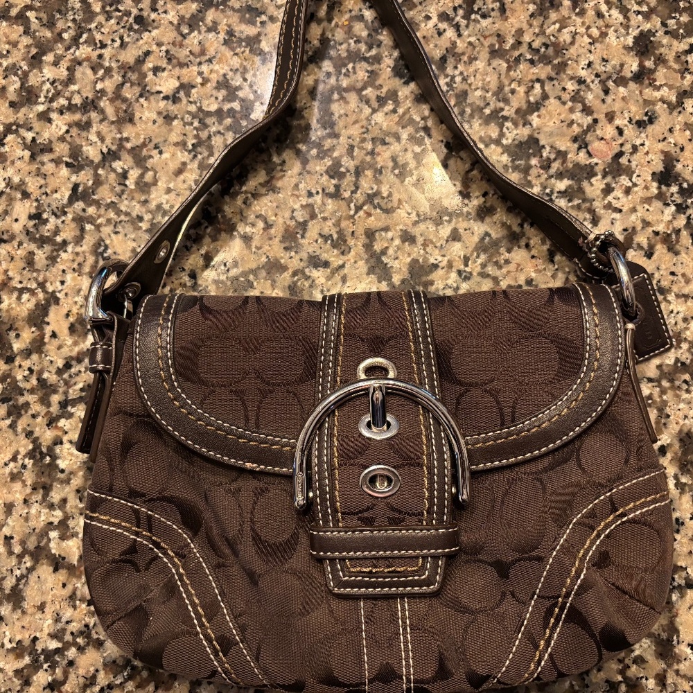 Coach shoulder purse